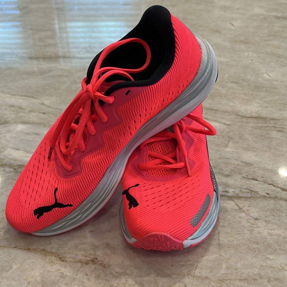 Puma | Velocity 2 Nitro Running Shoes | Hot Pink/Coral | MSRP $120 | Women's 8 - Picture 6 of 14